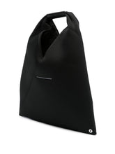 MM6 Maison Margiela Signature Numbers Canvas Handbag Black