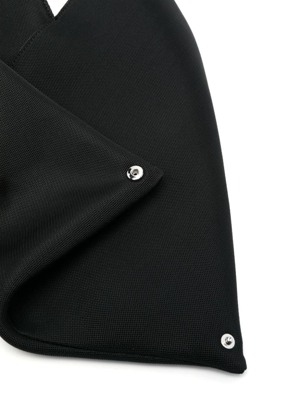 MM6 Maison Margiela Signature Numbers Canvas Handbag Black