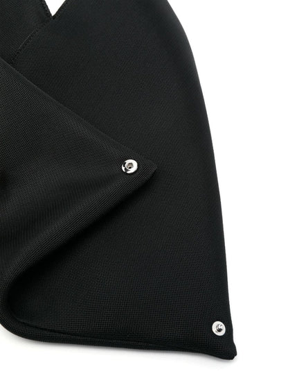 MM6 Maison Margiela Signature Numbers Canvas Handbag Black
