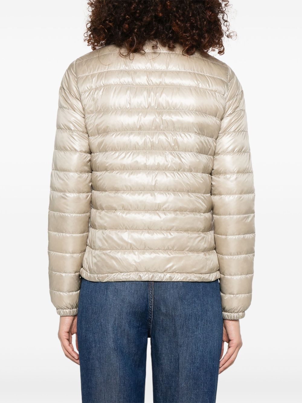HERNO Short Down Jacket Powder Powder
