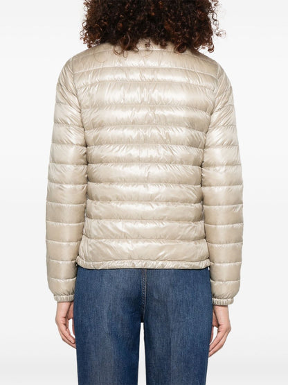 HERNO Short Down Jacket Powder Powder