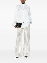 Jil Sander Buttoned Viscose Shirt Clear Blue