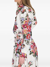 Dolce & Gabbana Floral Cotton Shirt White