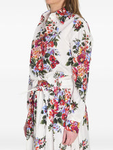 Dolce & Gabbana Floral Cotton Shirt White