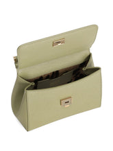 Dolce & Gabbana Sicily Medium Leather Bag Light green