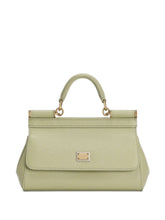 Dolce & Gabbana Sicily Small Top Handle Light green