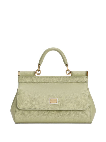 Dolce &amp; Gabbana Sicily Small Top Handle Light green