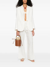 Forte Forte Linen single-breasted jacket WHITE