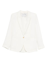 Forte Forte Linen single-breasted jacket WHITE