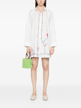Forte Forte Embroidered cotton shirt WHITE