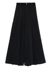 Forte Forte Voile cotton and silk trousers BLACK