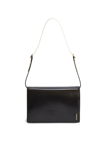 Jil Sander Tangle Shoulder Bag BLACK