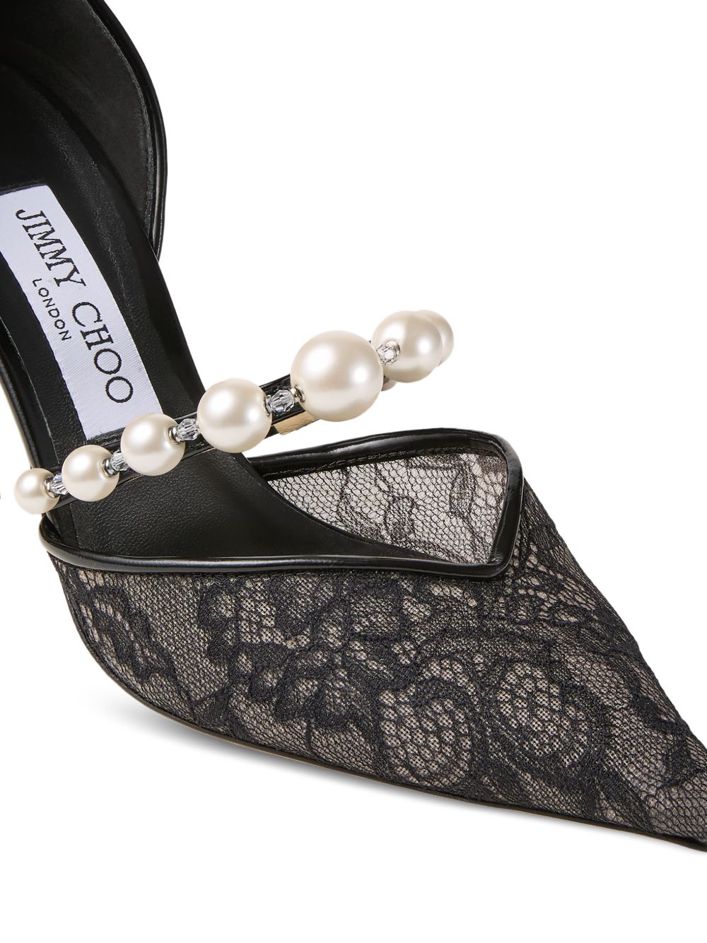 Jimmy Choo With Heel Leather Pumps Black