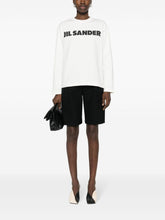Jil Sander Logo Cotton Jersey T-Shirt White