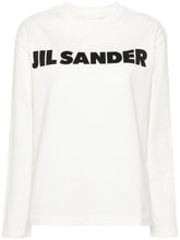 Jil Sander Logo Cotton Jersey T-Shirt White