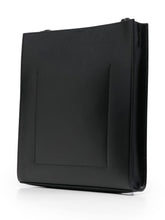 Jil Sander Medium Tangle Leather Shoulder Bag Black