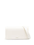 Jil Sander All-Day Leather Shoulder Bag White