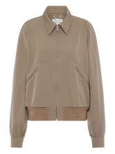 Maison Margiela Wool Zip Jacket Taupe Beige beige