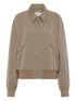 Maison Margiela Wool Zip Jacket Taupe Beige beige