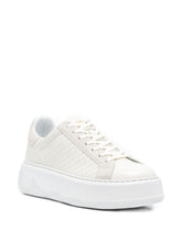 Woolrich Chunky Court leather sneakers WHITE