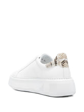 Woolrich  Chunky Court leather sneakers WHITE