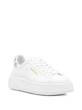 Woolrich  Chunky Court leather sneakers WHITE