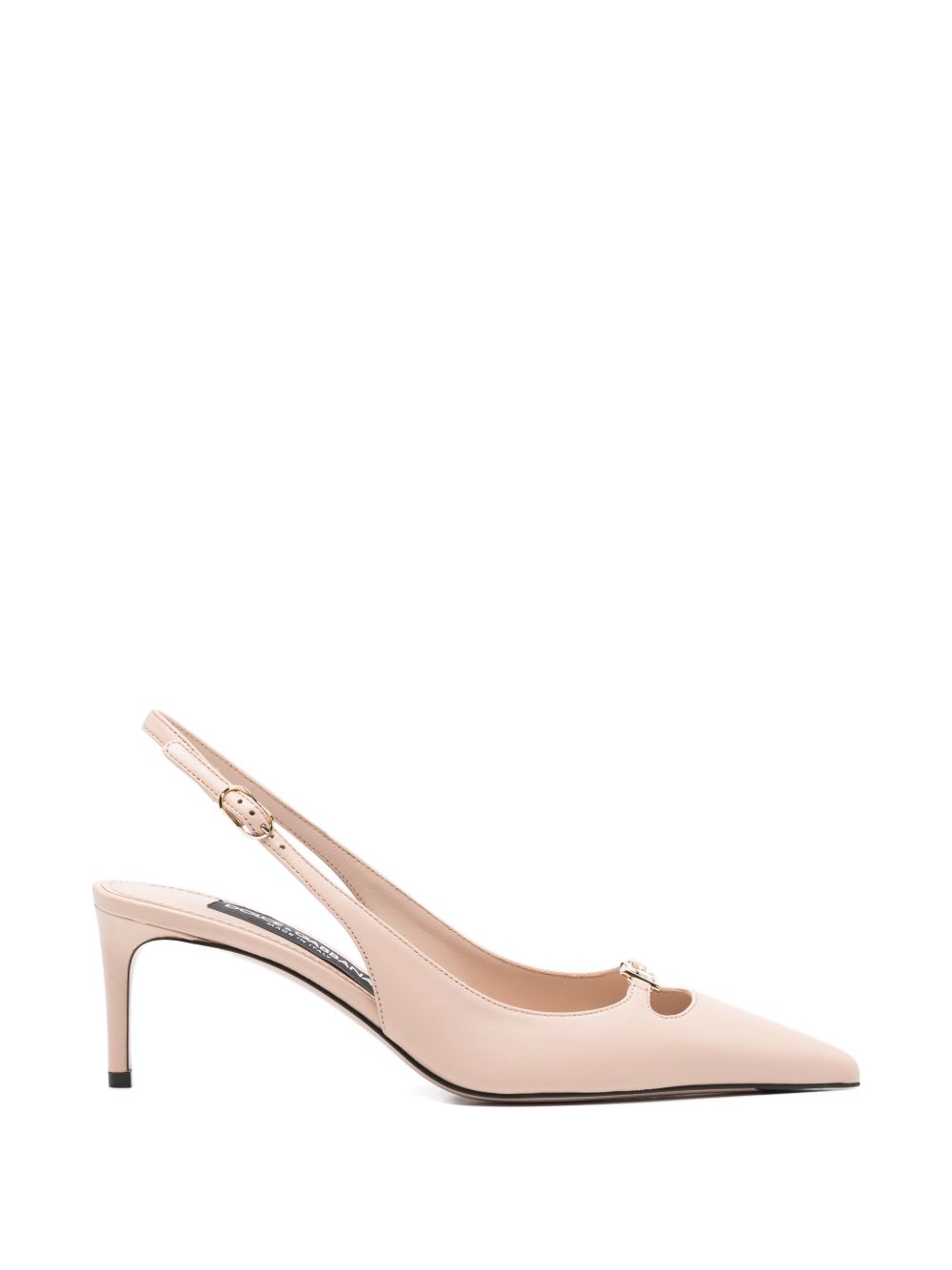 Dolce & Gabbana With Heel Slingback Pumps Powder
