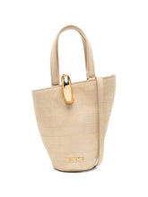 JACQUEMUS Le Petit Bambola Bucket Bag Beige