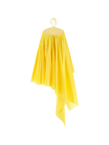 JACQUEMUS Triangle Mini Flared Dress Yellow