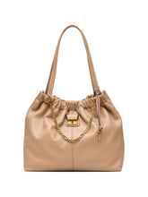 Marc Jacobs The Tote Leather Shoulder Bag Camel