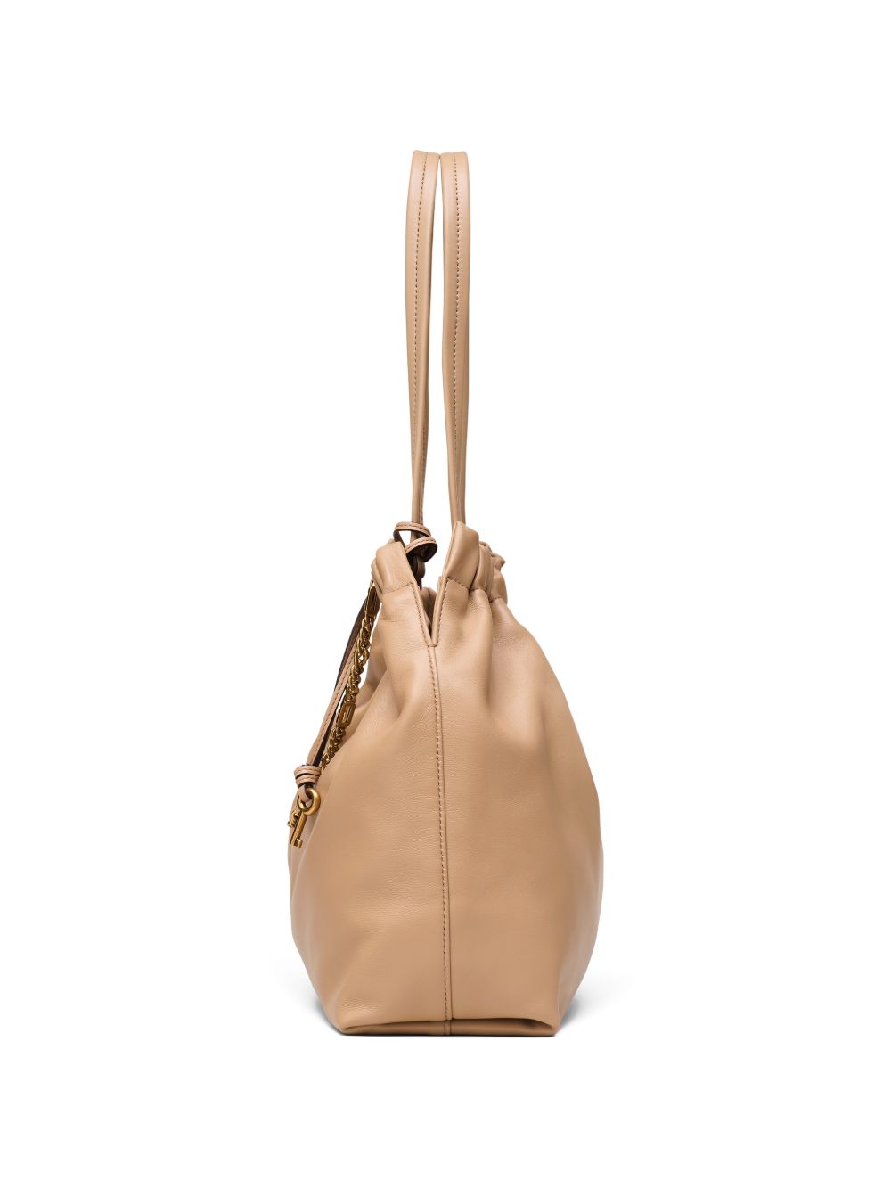 Marc Jacobs The Tote Leather Shoulder Bag Camel