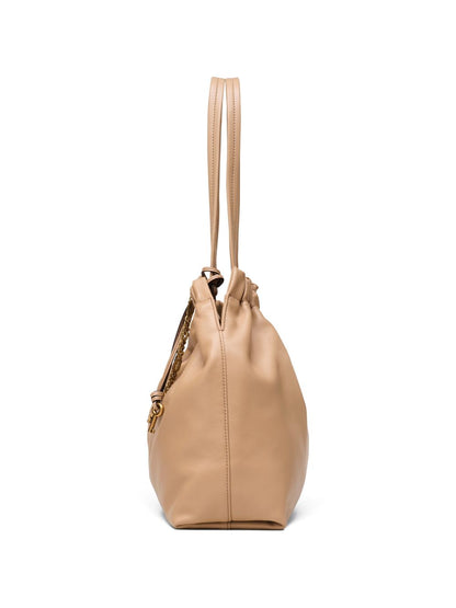 Marc Jacobs The Tote Leather Shoulder Bag Camel