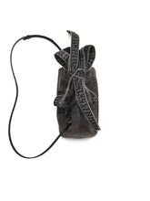 Marc Jacobs Mini Denim Sack Bag Black