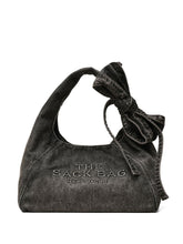 Marc Jacobs The Sack Denim Handbag Black