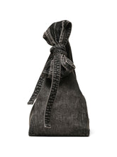 Marc Jacobs The Sack Denim Handbag Black