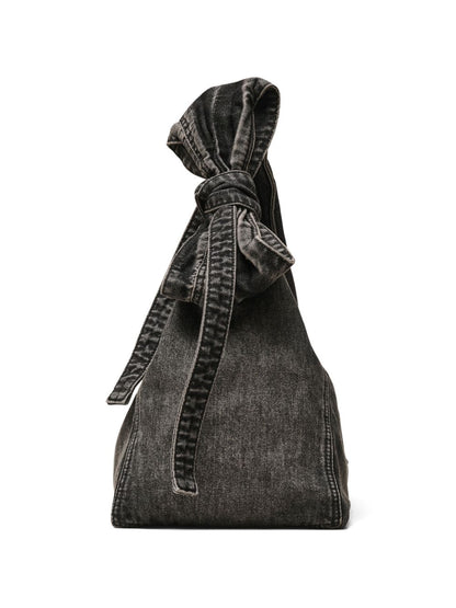 Marc Jacobs The Sack Denim Handbag Black
