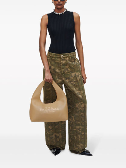 Marc Jacobs The Sack Grained Leather Handbag Camel