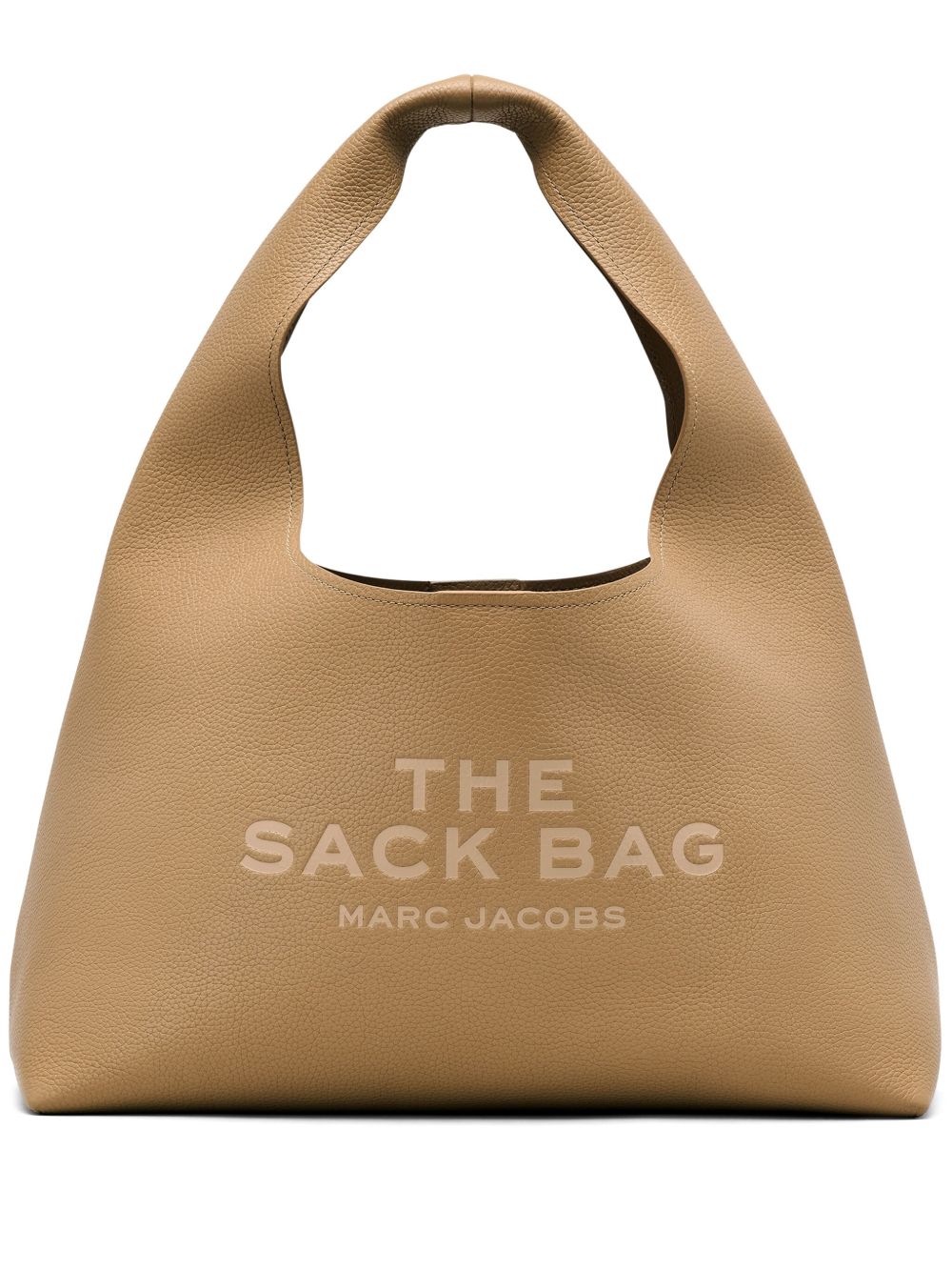 Marc Jacobs The Sack Grained Leather Handbag Camel