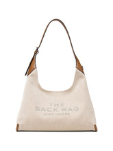 Marc Jacobs Belted Sack Shoulder Bag Beige