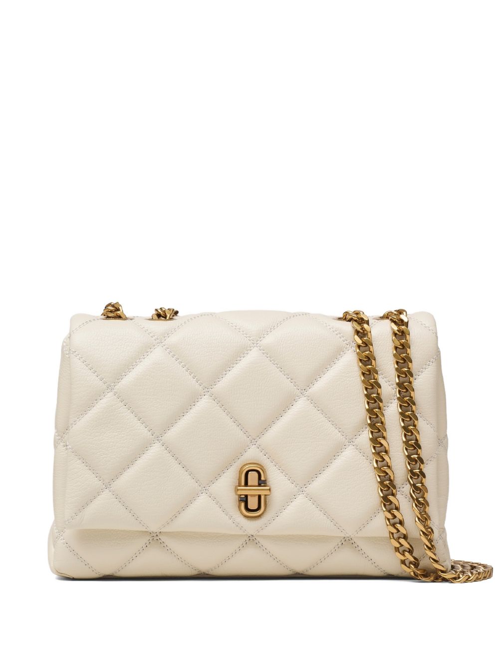 Marc Jacobs The Slim Dual Quilted Bag White white