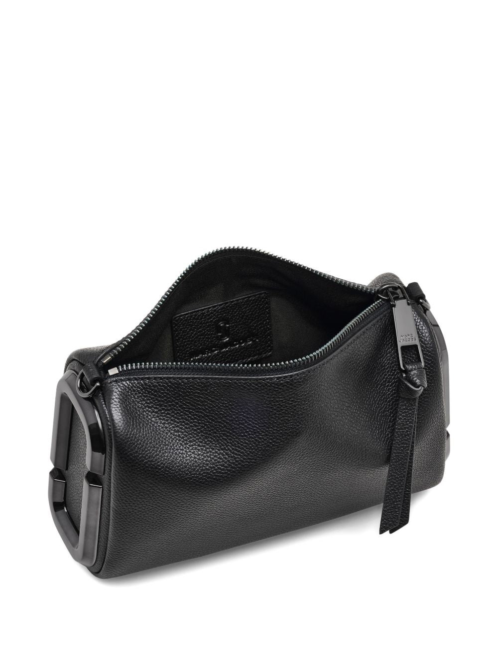 Marc Jacobs Snapshot leather shoulder bag BLACK
