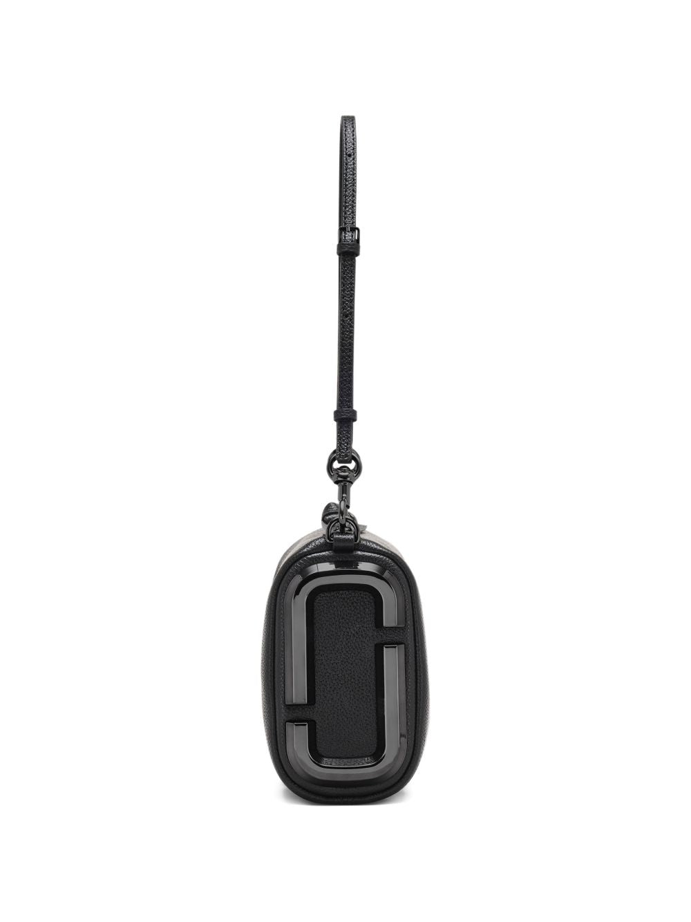 Marc Jacobs Snapshot leather shoulder bag BLACK