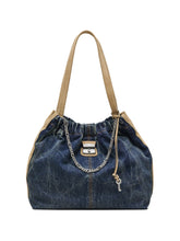 Marc Jacobs The Tote Denim Shopper Blue