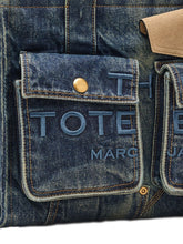 Marc Jacobs The Medium Denim Tote Blue