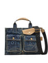 Marc Jacobs The Medium Denim Tote Blue