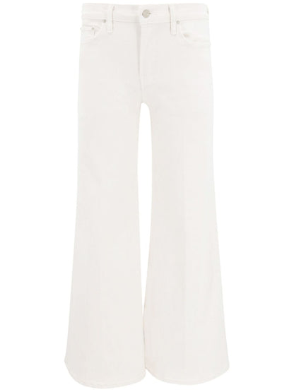Mother The Twister Skimp Wide Jeans Beige