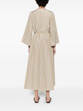 Forte Forte Sleeveless Midi Dress Beige