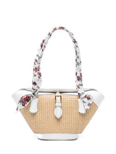 Dolce & Gabbana Capri Straw Shopper Bag Beige