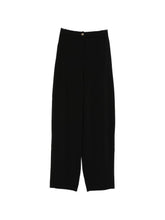 Elisabetta Franchi Wide-Leg Tailored Trousers Black black