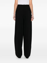 Elisabetta Franchi Wide-Leg Tailored Trousers Black black